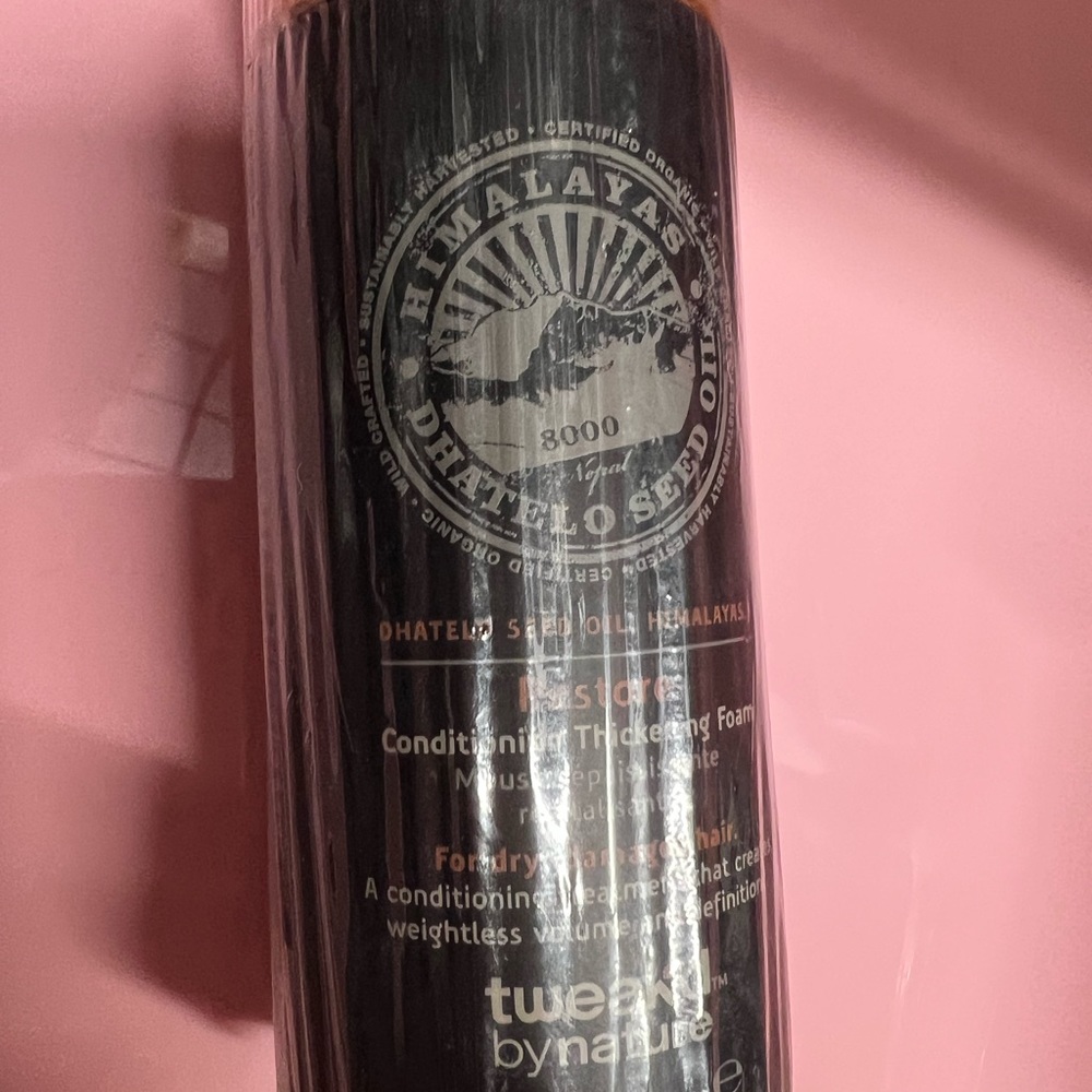 Tweak-d By Nature Restore Conditioning Thickening Foam